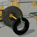 New Army TechnologyRun Flat Tire Changing Machine