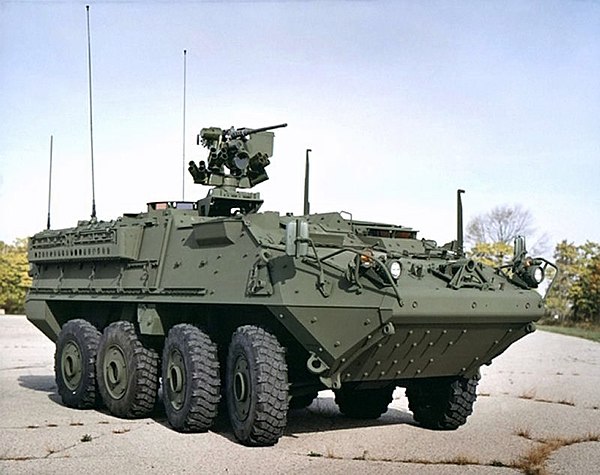 Stryker Gepantserde Vegvoertuig (AFV)