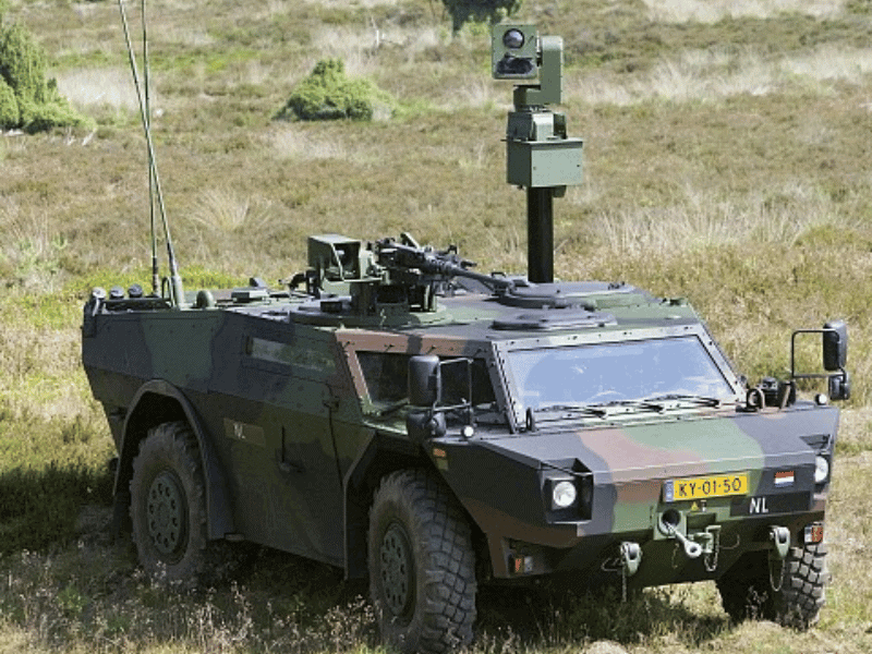 Fennek Military Vehicle
