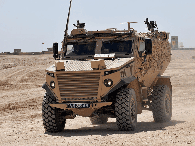 Foxhound Military Tactical Vehicle